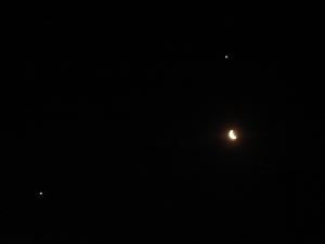 La Luna, Venus y Jpiter (26/02)