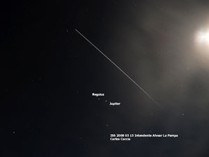 ISS y Marte :: Sur Astronómico