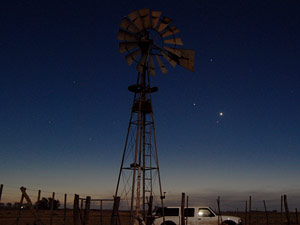 Mercurio, Venus y Marte