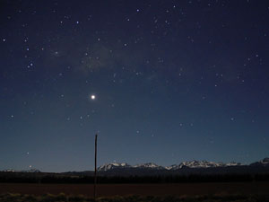 Venus y el Centro Galctico (Malargüe)