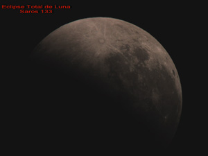 Eclipse Lunar Total :: Sur Astronómico