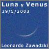 La Luna y Venus