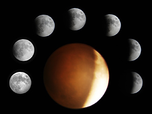 Eclipse Lunar Total :: Sur Astronmico