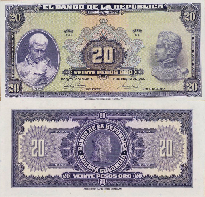 Billete Caldas