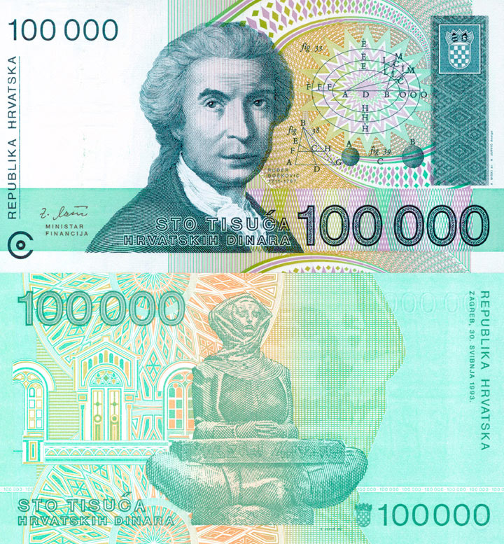 Billete Boscovich