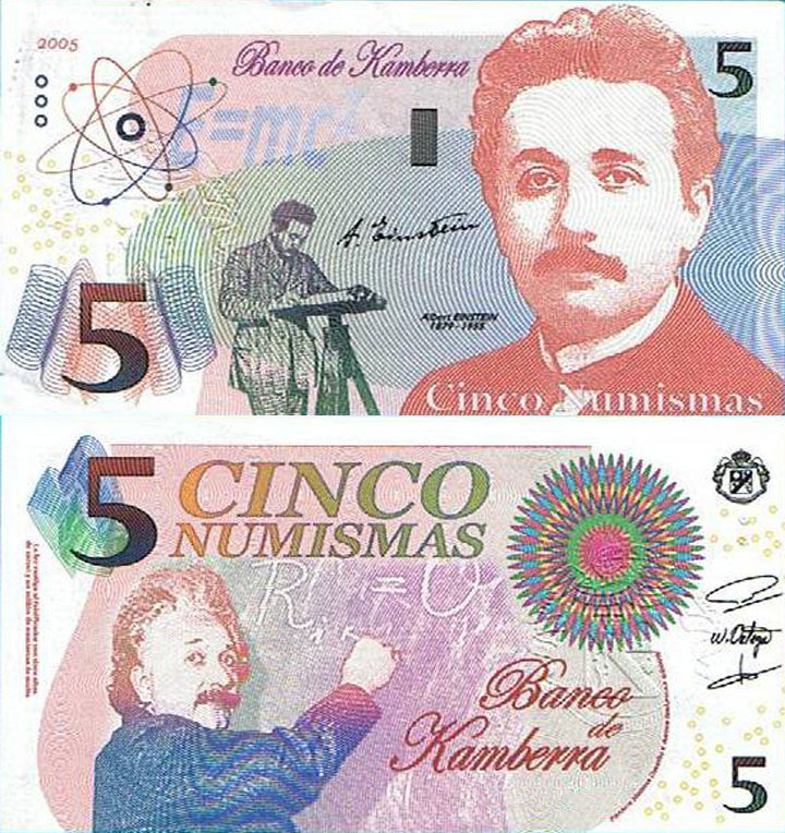 Billete Einstein