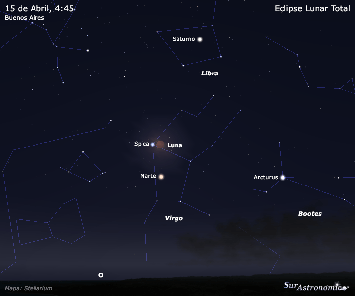 Eclipse Lunar Abril 2014