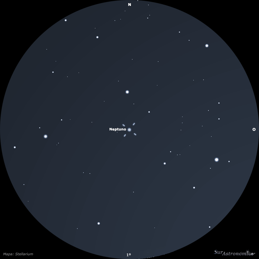 Ocultación de Neptuno