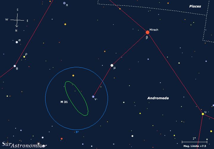 M 31 - Galaxia de Andromeda